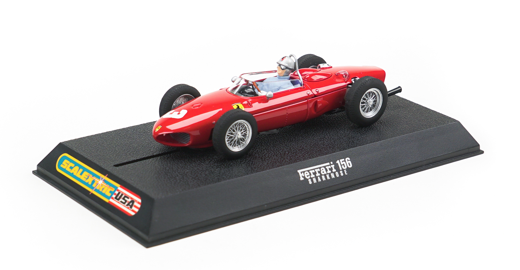 Scalextric C2727 - Ferrari 156 F1 Sharknose #3 - Von Trips - '61 Monza